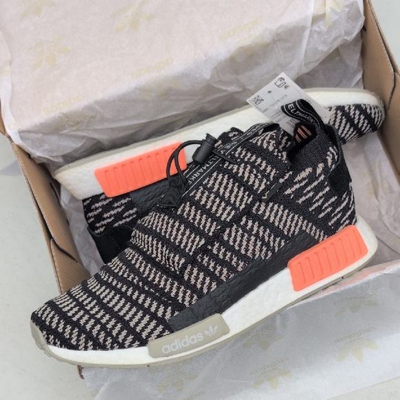 Adidas NMD TS1 PrimeKnit Gore-Tex Black Sesame Men's Size 10